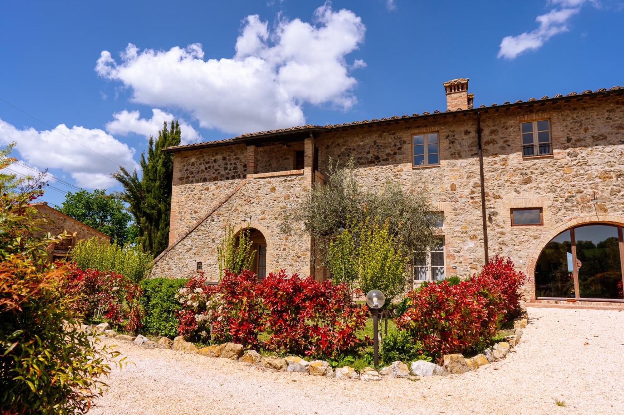Villa Le Beringhe - Wine Pool & Relax 埃尔萨谷口村 外观 照片